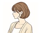 4月限定！シンプルおしゃれなアイコン描きます カラー無料対応◎最短3日のスピード納品 イメージ1
