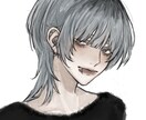 アイコン用イラストを描きます 顔アップの肩上までのイラストです イメージ2