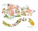 ペット(動物)の似顔絵・一枚絵描きます 植物や風景を織り交ぜた一点物です！ イメージ5