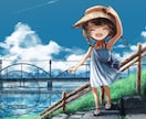 背景も見栄える！オリジナルキャライラスト描きます あなただけのイラスト最大限尽力させてください！ イメージ5