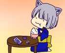 もちもちかわいいキャラ絵を描きます もちもちでかわいいミニ絵を描きます イメージ2