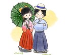 あったかいイラストを描きます あったかいタッチで、アイコン画、挿絵など描きますよ♪ イメージ7