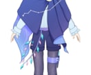 オリジナルキャラの三面図や立ち絵などを制作致します IRIAMやTRPGなど様々な用途に使える立ち絵制作します！ イメージ6