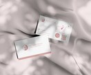 シンプルで信頼感のある名刺をデザインします 初めてでも安心。用途・業種に合わせて丁寧に制作します。 イメージ3