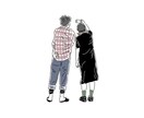 頂いたお写真からシンプルな線画イラストお描きします 全身・着色オプション無料＆最短2～3日のスピード納品◎ イメージ8