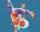 グッズ,YouTube☆絵本風SDイラスト描きます AI未使用！納期絶対厳守！個性豊かなオンリーワンイラスト制作 イメージ10