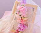 オーダーメイドのフラワーイヤーカフお作りします ウェディングブーケとおそろいのお花でもお作り出来ます イメージ2