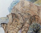 貴方の大好きで大切な動物やペットをペンで描きます 元飼育係が描く動物のイラスト貴方のお部屋にちょっとの潤いを イメージ2
