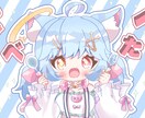 歌ってみたの一枚絵イラストを描きます かわいい曲にぴったりの一枚絵イラストを描きます イメージ4