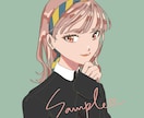 SNSアイコン☆オシャレでかわいい女の子描きます 雰囲気に拘った素敵なアイコンお作りします♡ イメージ1