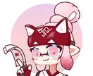 かわいいポップなアイコン描きます デフォルメのかわいいアイコンやサムネイルに！ イメージ2