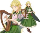 立ち絵・サムネ・一枚絵◎ イラストお描きします 高頭身〜ミニ、幅広く対応可能◎ お気軽にご相談ください♪ イメージ6