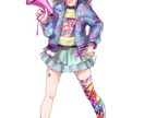 イラスト制作いたします アイコン・立ち絵・一枚絵・キャラデザなど イメージ8