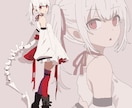 Vtuber・TRPG立ち絵、アイコンお描きします シンプルかつ精緻に描きます！アイコン/配信/TRPG イメージ7