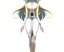 3/31まで限定価格！キャラクター立ち絵制作します 商用利用込み！人外、表情差分、Live2D用パーツ分け 対応 イメージ6