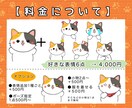 ゆるかわ動物！商用可！キャラクター作成します Instagram、ブログに！ペットをイラストにも出来ます！ イメージ4