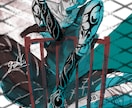 美大生が不穏でかっこいいイラスト描きます できる範囲であればどんな絵でもお任せ下さい！ イメージ2