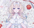 着物やドレス、男女の立ち絵など様々な絵を描きます 初めての方も大歓迎！丁寧なヒアリングで理想を形にします✨️ イメージ2