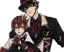 SNSのアイコン・ヘッダー描きます ＼ 二次創作大歓迎 ／  推しを描きます！ イメージ1