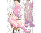 人物イラスト作成します アイコン、サムネ等ご希望の用途・雰囲気にあわせて制作します！ イメージ3