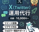 X運用代行承ります 徹底リサーチ！１か月でフォロワー増加 イメージ1