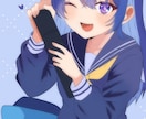 商用利用◎あなただけのかわいいイラストお届けします Vtuber立ち絵/SNSアイコン/配信イラスト/グッズ等 イメージ6