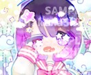 最短3日！！ゆめかわいい☆イラスト描きます ＳＮＳのアイコンや、ヘッダー、動画素材におすすめ☆ イメージ8