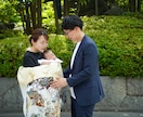 女性カメラマン!お宮参り・お食い初め写真撮影します 夏季割引中!ママカメラマンで安心!全てリタッチ済み納品 イメージ3