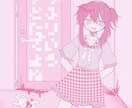 ちょっぴりダークでキャワなイラストを作成します 病み/ゆめかわイラストそんなキャワなイラストを作ります♡ イメージ6