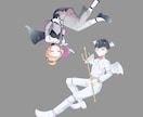 目を惹く歌ってみた一枚絵やMVイラスト等を描きます 動画制作も同時に依頼可能なので、歌い手・Vtuberは必見！ イメージ9
