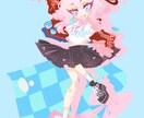 かわいく魅力的に仕上げる等身イラスト描きます イラストに関わるすべてのオプション込みでの等身イラストです イメージ2
