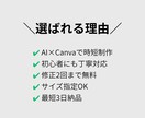 AI×CanvaでSNS画像を制作します 初心者歓迎・修正2回・丁寧対応 イメージ4