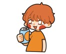 かわいいアイコン描きます 自分だけのイラストが欲しい方へ イメージ2
