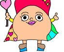 ポップでファンキーな絵になります 好きになっていただきたいファンキーな個性達 イメージ7