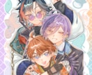 かわいいアイコン、ヘッダー描きます ふわふわで明るい見た人を癒せるような絵を描きます！ イメージ5