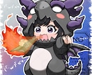 量産ちびキャラ【ドラゴン着ぐるみ】を描きます Vtuber / Vライバーさんに大人気の量産シリーズです！ イメージ6