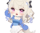 可愛いイラストで誰もが目を惹く絵を描きます Vtuberのサムネイル、おしゃれなアイコンからゆるい絵まで イメージ8