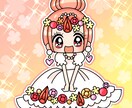 ちびキャラアイコン描きます きらきらゆめみる女の子イラスト イメージ3