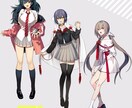 TRPG、ゲームの立ち絵、その他イラスト制作します アイコンサイズからバストアップ、全身までご相談ください！ イメージ6