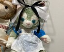 ぬいぐるみ用のお洋服作成します 手作りのぬいぐるみ用のお洋服作成 イメージ2