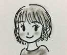 アイコンにも！シンプルなモノクロ似顔絵描きます SNSのアイコンやプロフィールにおススメ イメージ4