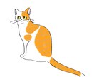 SNSアイコンに！あなたのうちの子を描きます 猫ちゃん限定であなたのうちの子をイラスト化します。 イメージ6