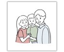 シンプルでかわいい似顔絵描きます SNSやブログのアイコン、プレゼントや思い出に☺︎ イメージ3