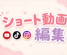 ショート動画編集承ります 各種SNSのショート動画編集承ります イメージ1