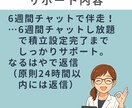新NISAデビューを6週間で伴走サポートします 口座開設から何をいくら積立するか決めて設定まで一緒に進めます イメージ5