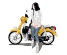 イラスト、似顔絵、アイコンを描きます SNSでイラストを投稿。500から1000いいねが付きます イメージ5