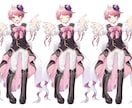歌ってみた・MVのサムネや立ち絵イラストを描きます 映えるイラストをお届けします。お気軽にご相談ください！ イメージ4