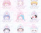 お座りぬい服量産イラストを描きます VTuberさんにもおすすめのイラストです! イメージ2