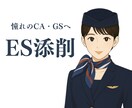 憧れのCA・GSへ｜元CAが添削サポートします 特別な経歴がなくても大丈夫。夢に近づく“通るES”を一緒に。 イメージ1