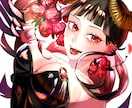 艶感あるイラストを制作いたします ニーズに合わせた儚いからダークなテイスト イメージ1